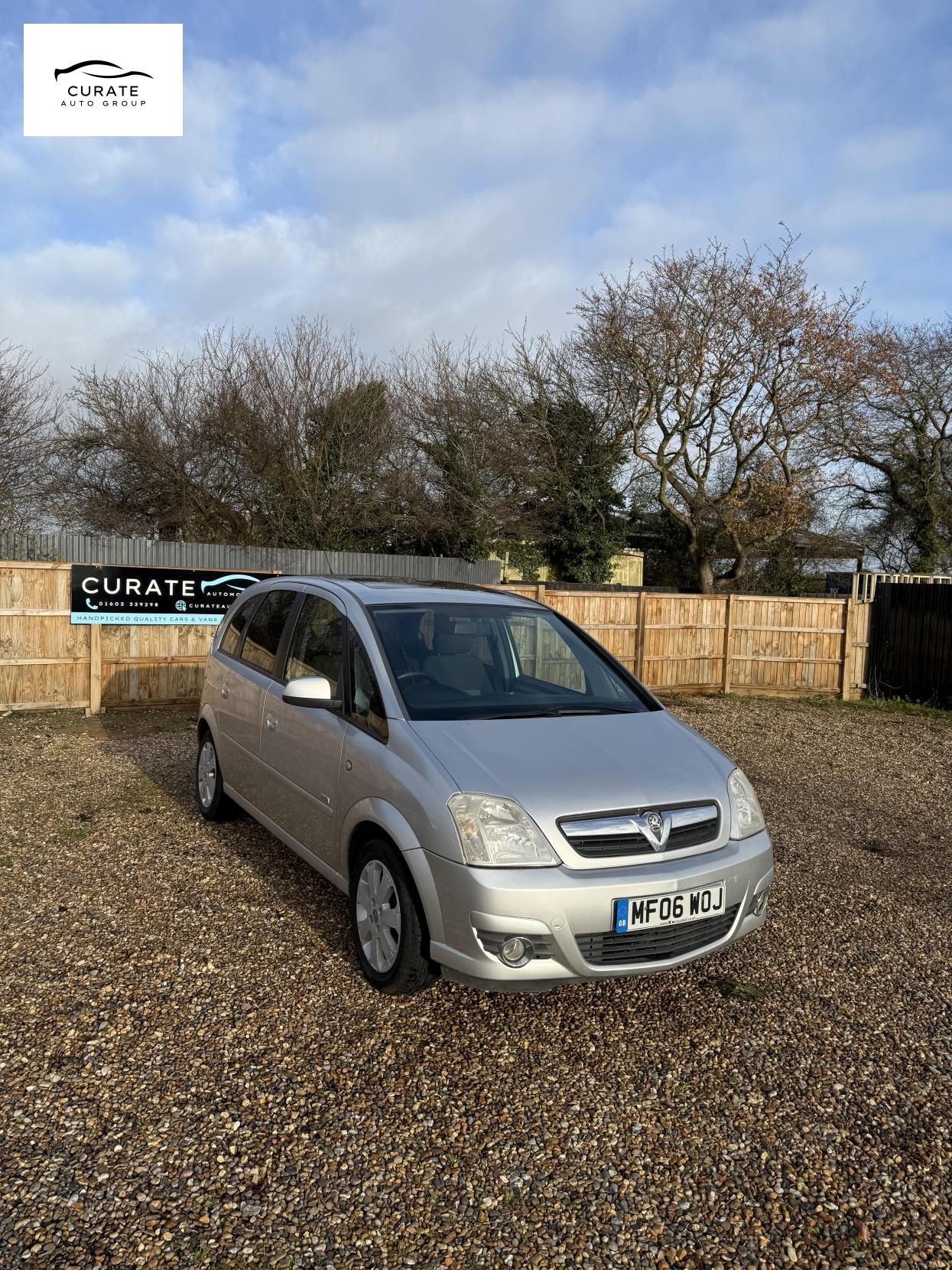Vauxhall Meriva 1.6i 16v Design MPV 5dr Petrol Manual (a/c) (159 g/km, 104 bhp)