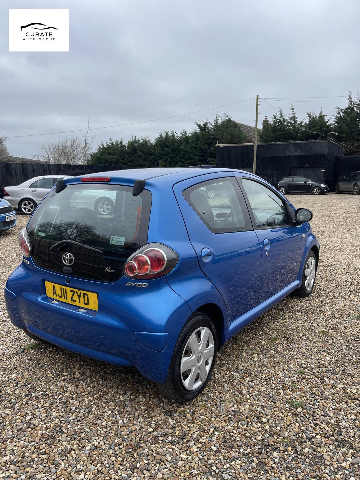 Toyota AYGO 1.0 VVT-i Blue Hatchback 5dr Petrol Manual Euro 5 (67 ps)