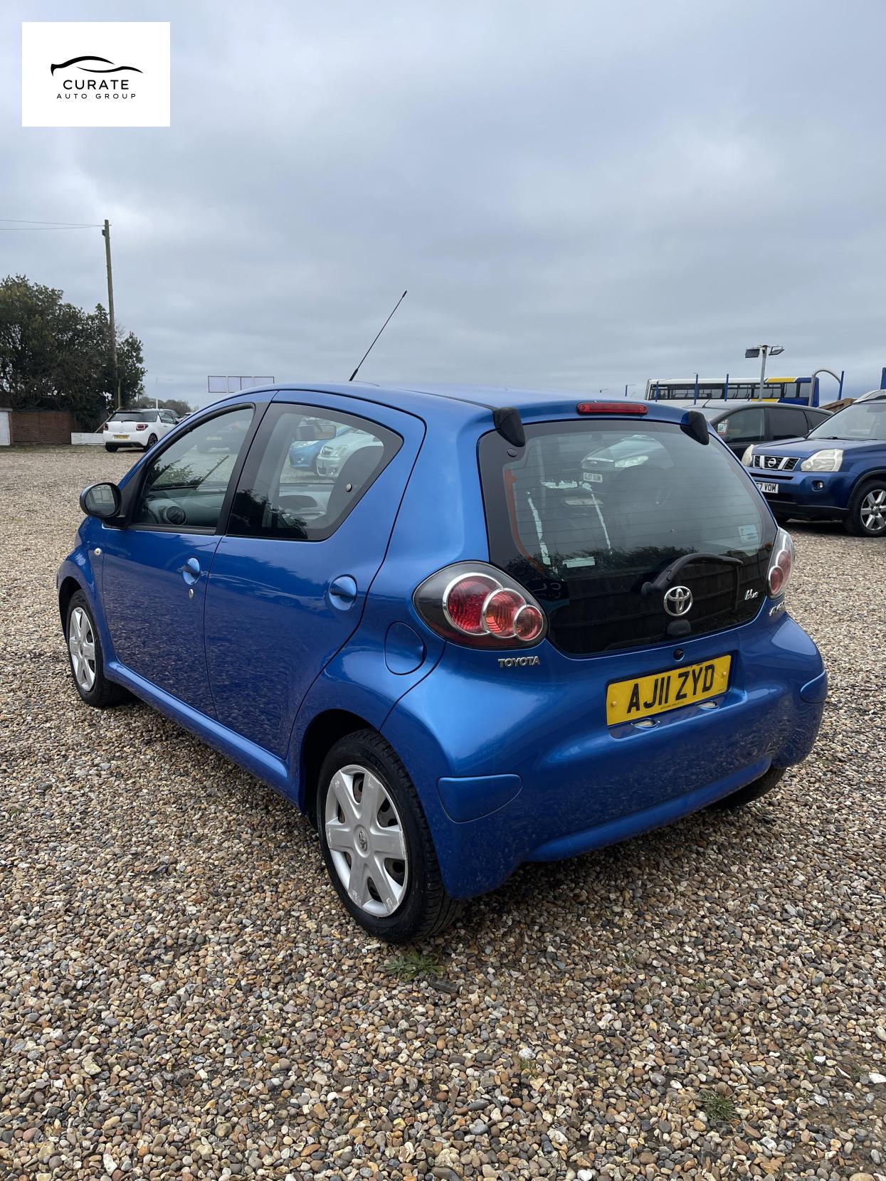 Toyota AYGO 1.0 VVT-i Blue Hatchback 5dr Petrol Manual Euro 5 (67 ps)